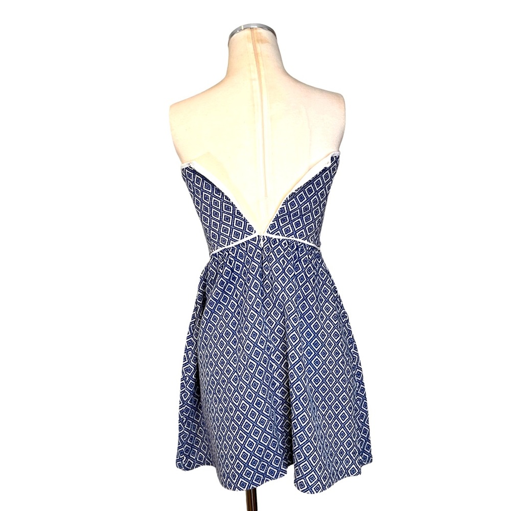 ANTHRO Ella Moss Vintage Vibes Debbie Sweetheart Dress Sz S - Picture 5 of 6